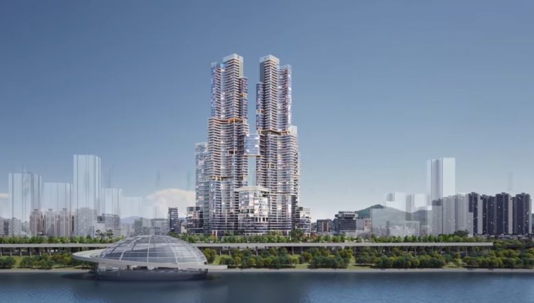 나우동인의 성수3지구 재개발 정비사업 조합 설계안. [나우동인 제공]