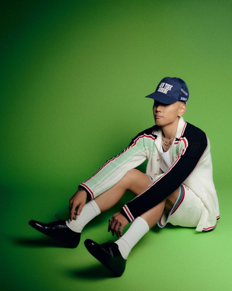 애니메이션 ‘케이팝 데몬 헌터스’에서 극중 악령돌 ‘사자보이즈’가 부르는  ‘소다 팝’과 ‘유어 아이돌’(Your Idol) 작사, 작곡에 참여한 빈스 [더블랙레이블 제공]