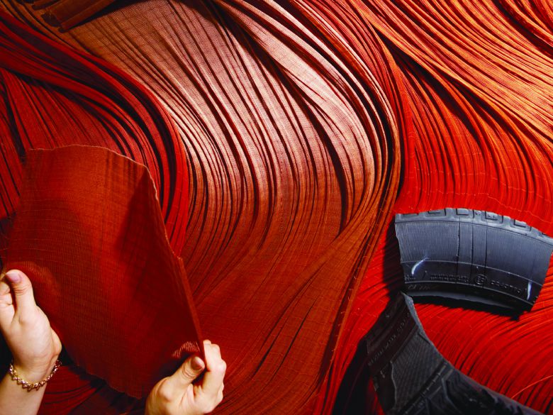 HS효성첨단소재의 타이어코드. [HS효성첨단소재 제공]