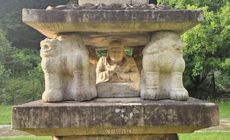 사자빈신사지 사사자 구층석탑