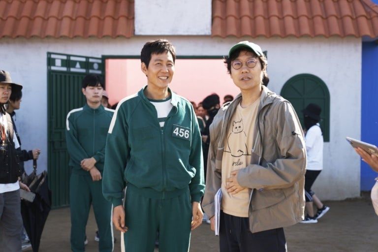 넷플릭스 오징어게임 촬영 모습 [사진, 넷플릭스]