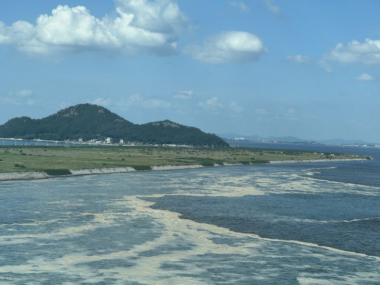 전북 김제시 전봉면 한국농어촌공사 새만금33센터 전망대에서 바라본 새만금 일대. 신혜원 기자