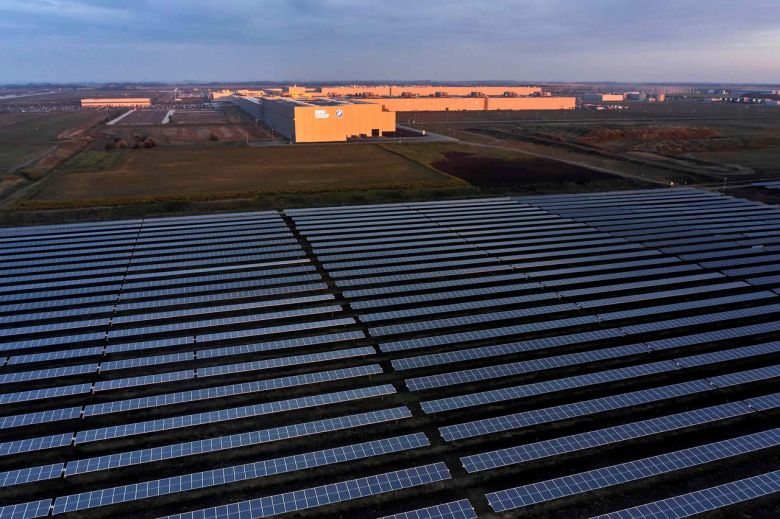 데브레첸 공장 태양광 시설 [BMW그룹 제공]