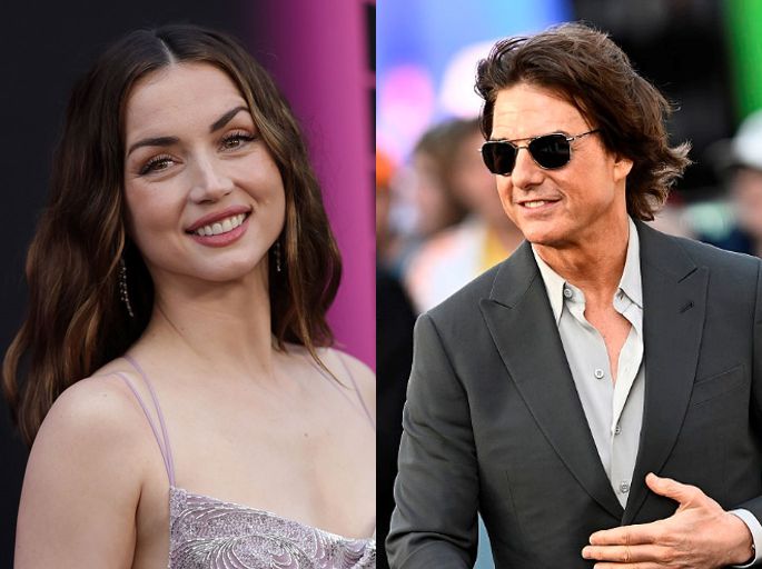 아나 디 아르마스(왼쪽)와 톰 크루즈. [게티이미지]