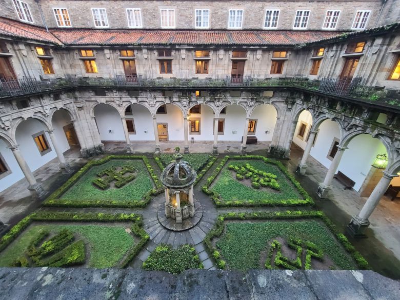 산티아고 순례길 종점에 있는 파라도르