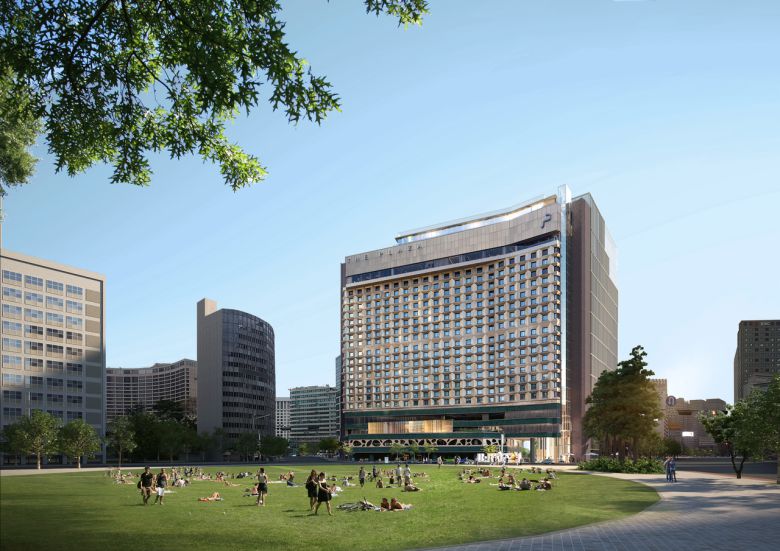 소공1지구 더플라자호텔 투시도 [자료=서울시]