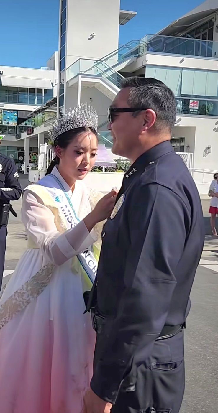 최리아 대표와 도미니크 최