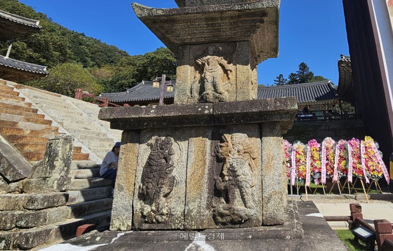 서 오층석탑의 섬세한 장식