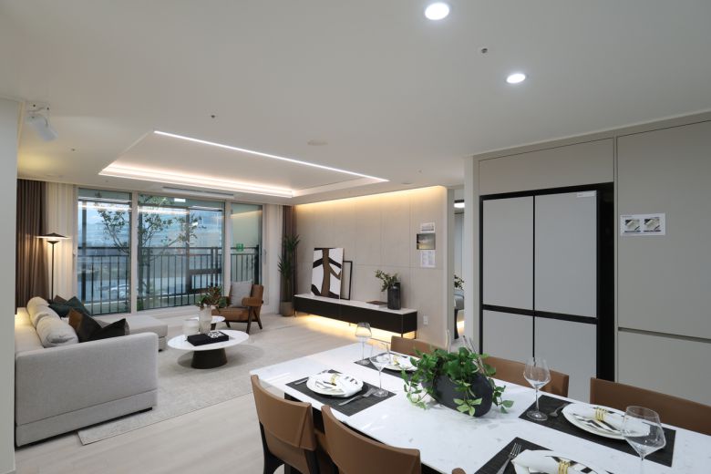 남양주왕숙 B-17블록 84㎡A타입 유니트 내부 모습. [국토교통부 제공]