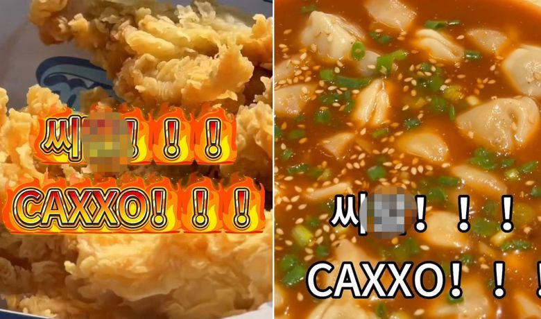 이탈리아 한 아시안 식당에서 한국어 욕설로 제작한 홍보 영상. [서경덕 교수팀]