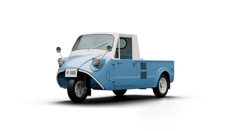1962년 기아산업이 출시한 최초의 국산 삼륜차 ‘기아마스타 K-360’ [기아 제공]