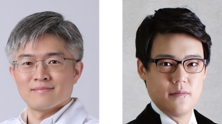 예병석(왼쪽) 세브란스병원 신경과 교수, 전세운(오른쪽) 연세대학교 의과대학 대사-치매연구소 교수.[세브란스 제공]