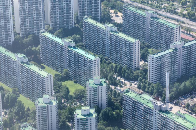 서울 송파구 잠실주공5단지. [연합]