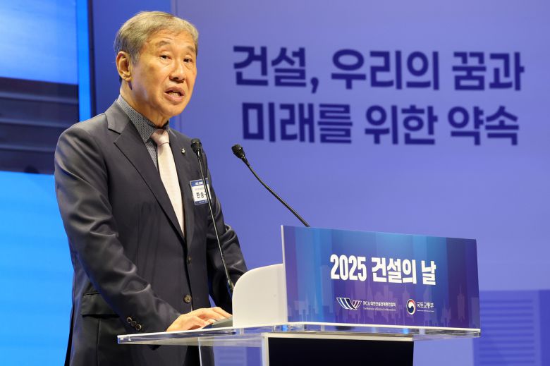 한승구 대한건설협회장 <연합>