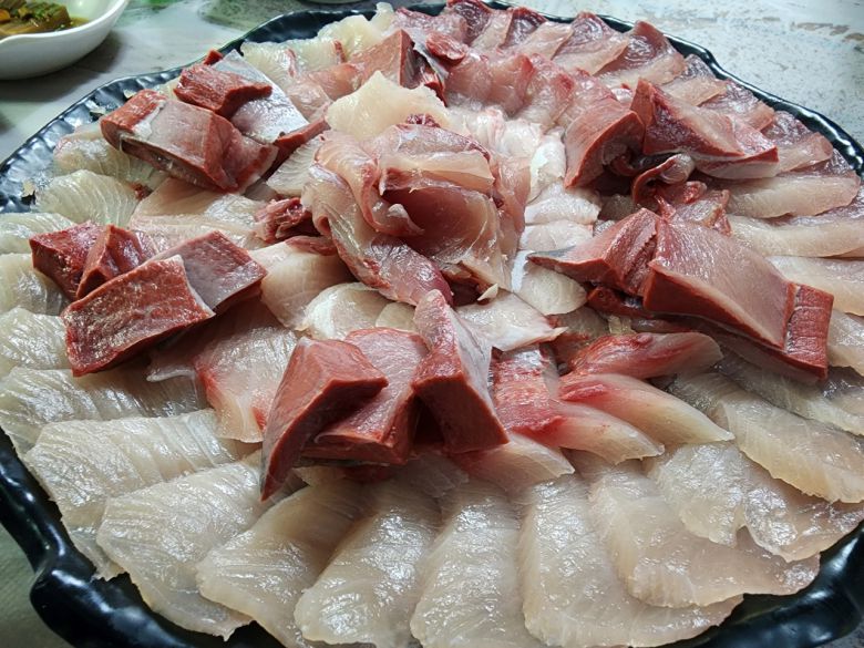 울진 방어회.[헤럴드DB[