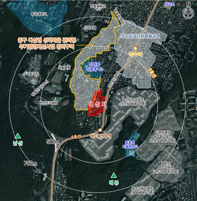 신당9구역. [서울시 제공]