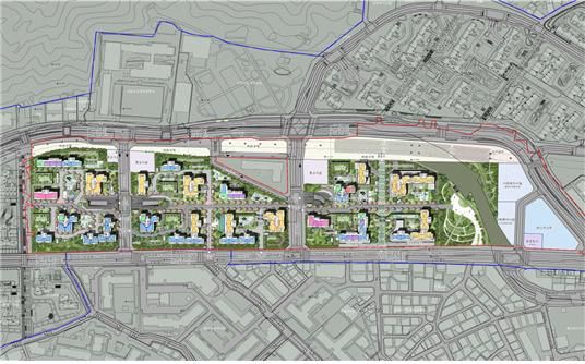 상계 재정비촉진지구 상계5구역 주택재개발 정비사업 배치도. [서울시 제공]