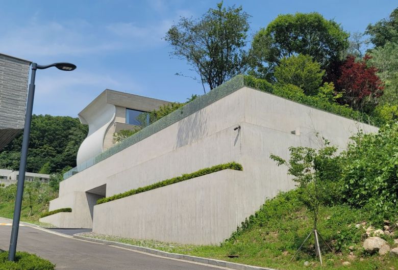 성남 분당구 남서울파크힐 단지 내 한 주택. 김희량 기자