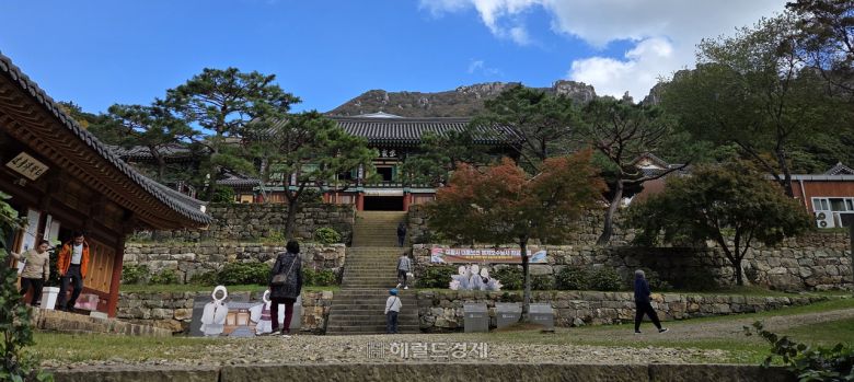 해남 미황사 전경