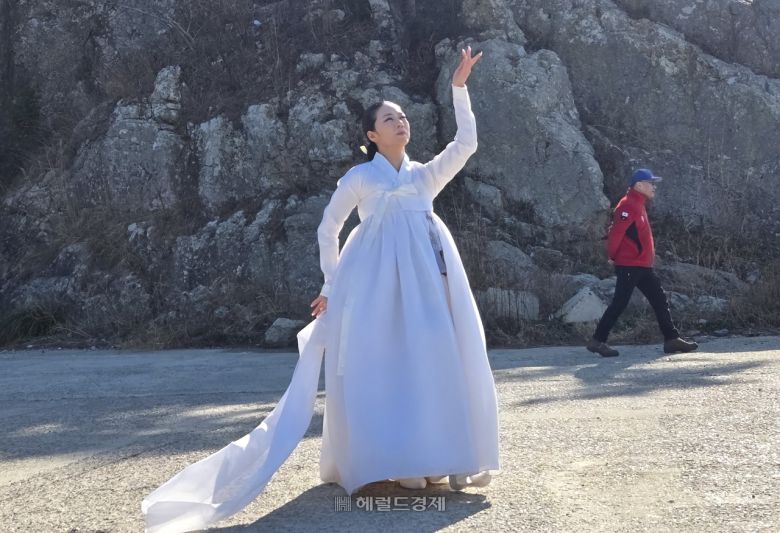 무용가의 춤사위