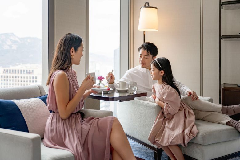 가족 호캉스 이미지[포시즌스 호텔 제공]