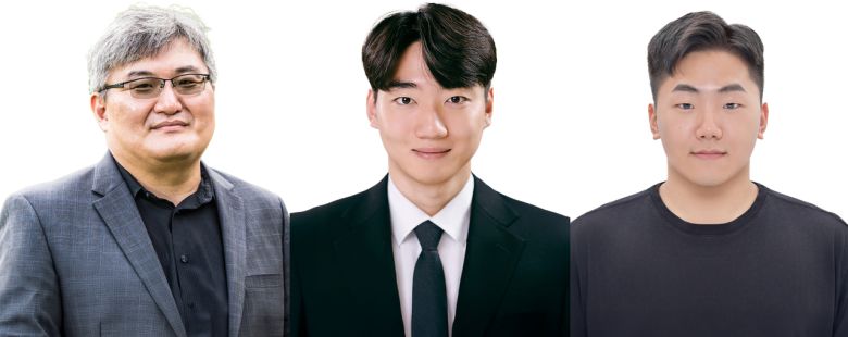 윤진호(왼쪽부터) GIST 교수, 미국 유타주립대학교 류지훈 박사후연구원, 김희수 GIST 석사과정생.[GIST 제공]