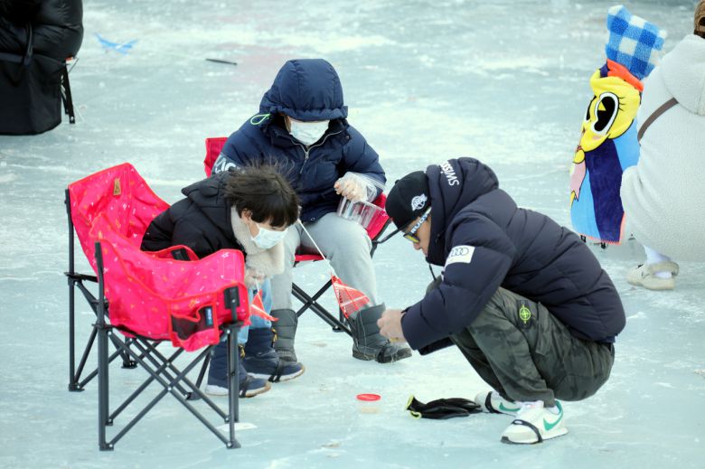 안동 암산얼음축제 현장.[안동시청 홈페이지 갈무리]