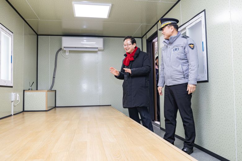 여의도 경찰 초소. [영등포구 제공]