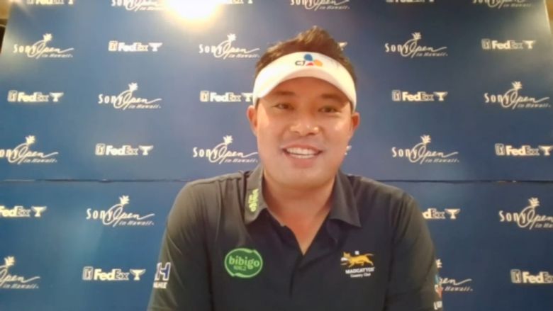 국내 취재진과 화상인터뷰를 진행한 이승택 [화상인터뷰 캡처]