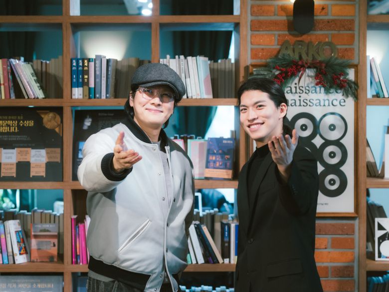 휴먼스탕스 신작 무용 ‘이윽고’의 안무가 길흥(조재혁)과 김시원 [한국문화예술위원회 제공]