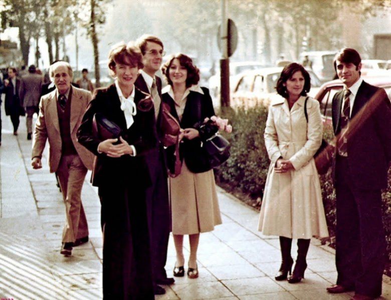 1979년 이슬람 혁명 이전 이란 시내 풍경. [엑스(X·옛 트위터) 캡처]