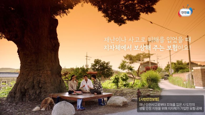 전국 228개 지자체가 운영하는 시민안전보험은 주민등록만 돼 있으면 자동 가입된다. 올해부터 서울시는 지반침하(싱크홀) 사고를, 대구시는 개물림 사고까지 보장 범위를 넓혔다. 국민재난안전포털에서 우리 동네 보장 내역을 확인할 수 있다. [국민재난안전포털 홍보 영상 갈무리]