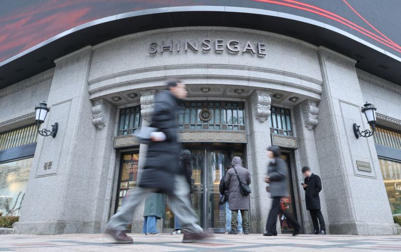 서울 중구 신세계백화점 본점 [연합]