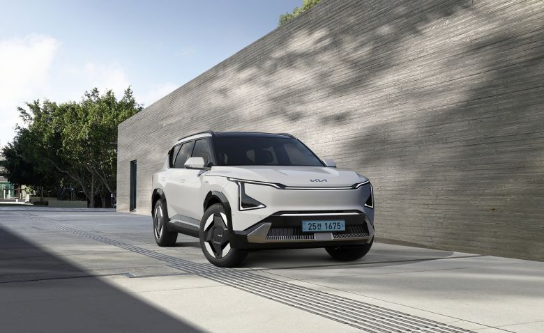 기아 순수 전기 중형 SUV EV5 외관 [기아 제공]