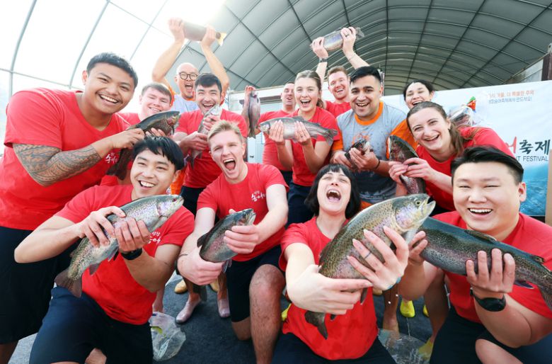 현재 진행중인 평창송어축제