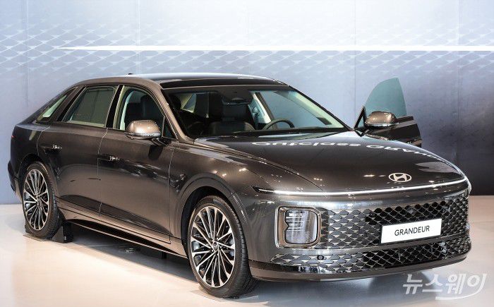 현대자동차 '디 올 뉴 그랜저'. 사진=이수길 기자 leo2004@newsway.co.kr
