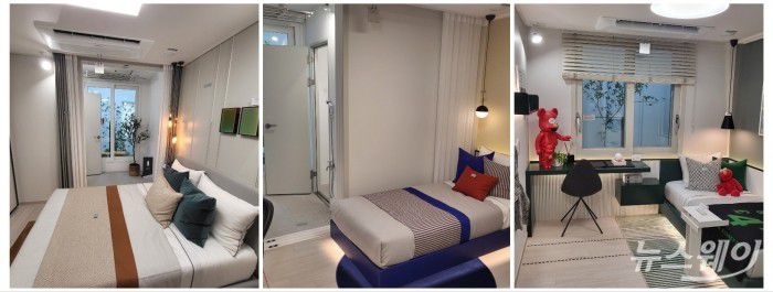 청량리 롯데캐슬 하이루체 방. 사진= 주현철 기자