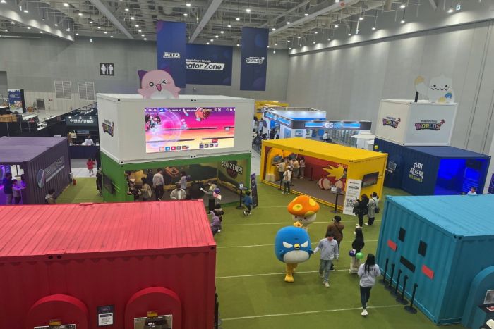 MCI22 체험존 전경. 사진=넥슨 제공