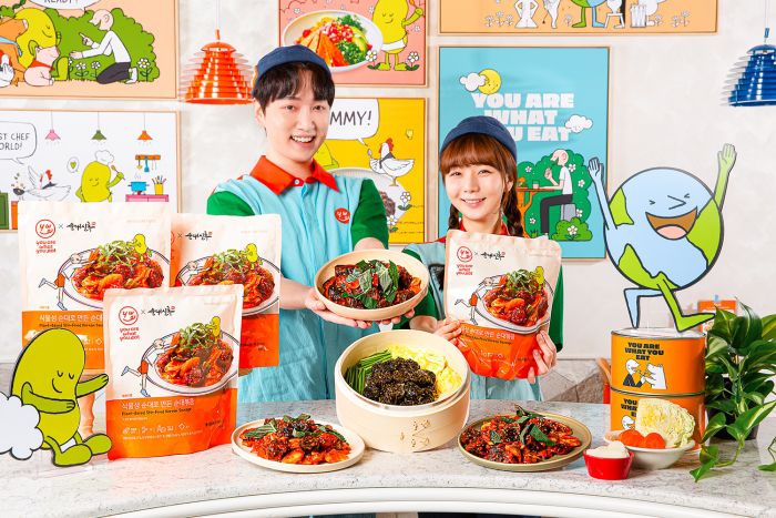 신세계푸드 유아왓유잇 식물성 순대볶음. 자료=신세계푸드 제공