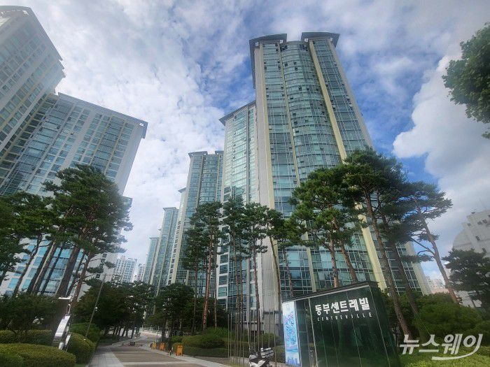 서울 강남구 대치동 '동부센트레빌' 모습 (사진=이재성 기자)
