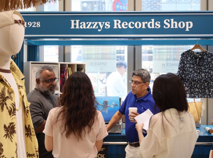 글로벌 바이어들의 모습. 사진=LF