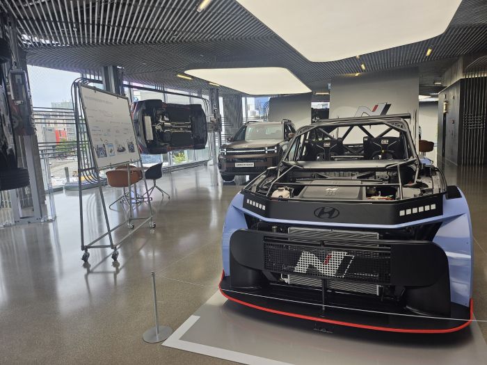 현대 서울모터스튜디오 서울 3층. 사진=김다정 기자