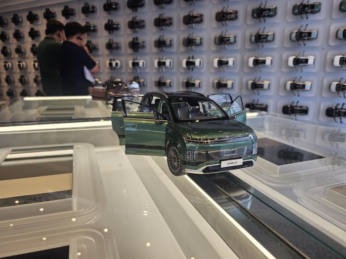 현대 서울모터스튜디오 서울 4층. 사진=김다정 기자