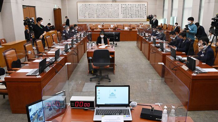 법사위, 국민의힘 위원 불참한 채 김오수 청문보고서 채택 (사진=연합뉴스)