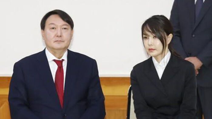 윤석열 전 검찰총장과 부인 김건희 씨 (사진=연합뉴스)