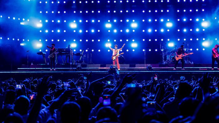 현대카드 슈퍼콘서트 27 브루노 마스 공연 사진