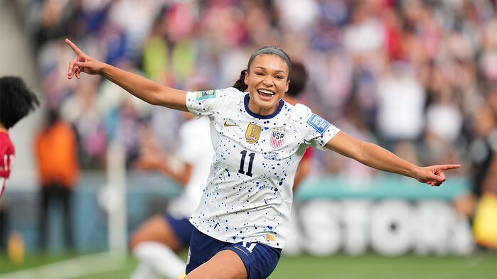 기뻐하는 미국 소피아 스미스