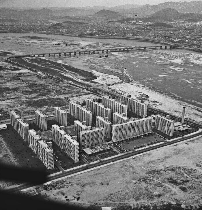 1973년 여의도 시범아파트