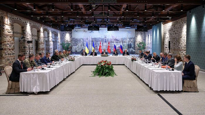 튀르키예에서 열린 러시아와 우크라이나의 협상