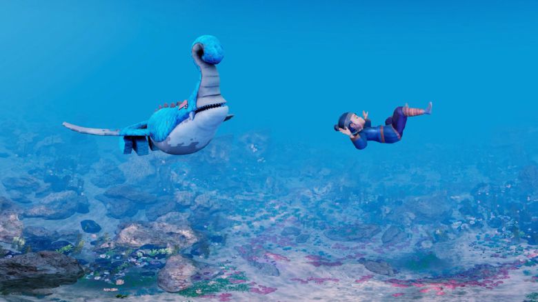 국립청주박물관이 세번째로 마련한 실감 영상 '황비창천'의 장면.